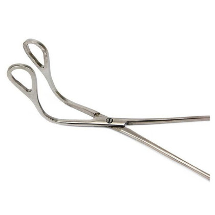 Щипцы для захватывания легкого, изогнутые, детские, 207 мм Фото товара Щипцы для захватывания легкого, изогнутые, детские, 207 мм