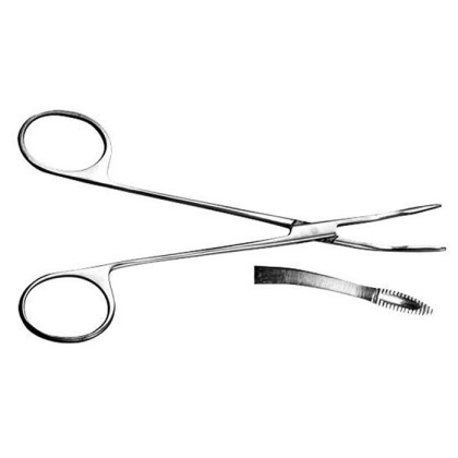 Щипцы для извлечения почечных камней, детские, № 1, изогнутые, 140 мм Фото товара Щипцы для извлечения почечных камней, детские, № 1, изогнутые, 140 мм