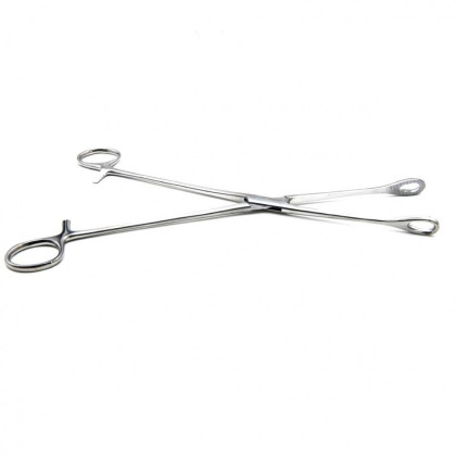 Щипцы для удаления плодного яйца с кремальерой, прямые, с шириной губок 12 мм, 260 мм. Surgiwell Фото товара Щипцы для удаления плодного яйца с кремальерой, прямые, с шириной губок 12 мм, 260 мм. Surgiwell