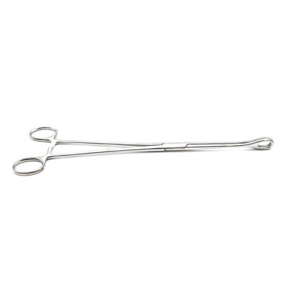 Щипцы для удаления плодного яйца с кремальерой, прямые, с шириной губок 14 мм, 260 мм. Surgiwell Фото товара Щипцы для удаления плодного яйца с кремальерой, прямые, с шириной губок 14 мм, 260 мм. Surgiwell