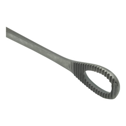 Щипцы для удаления плодного яйца, прямые, с шириной губок 12 мм на 250мм Фото товара Щипцы для удаления плодного яйца, прямые, с шириной губок 12 мм на 250мм