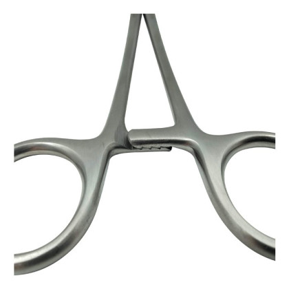 Щипцы для удаления плодного яйца, прямые, с шириной губок 12 мм на 250мм Фото товара Щипцы для удаления плодного яйца, прямые, с шириной губок 12 мм на 250мм