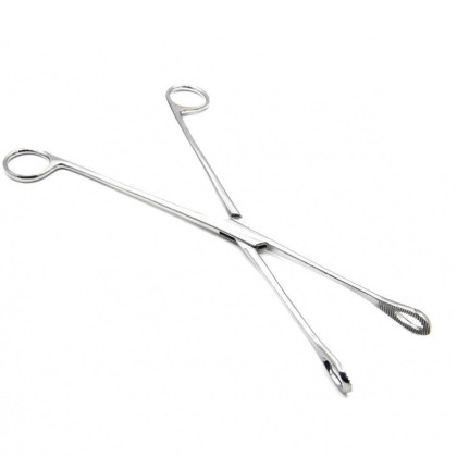 Щипцы для удаления плодного яйца, прямые, с шириной губок 14 мм, 255 мм. Surgiwell Фото товара Щипцы для удаления плодного яйца, прямые, с шириной губок 14 мм, 255 мм. Surgiwell