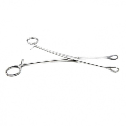 Фото товара Щипцы кишечные окончатые для взрослых, прямые, 240 мм. Surgiwel