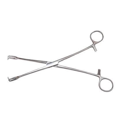 Фото товара Щипцы маточные прямые Schroeder 250 мм (Щипцы двухзубчатые острые)