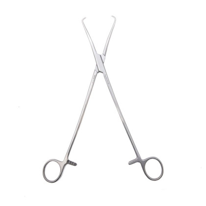 Фото товара Щипцы медицинские SCHRÖDER, маточные однозубые для оттягивания тела матки, прямые, 250 мм (Щ-24р), МИЗТ