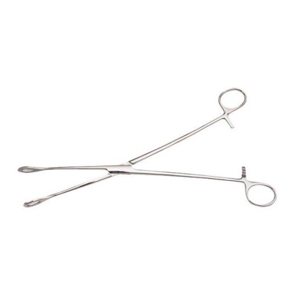 Щипцы медицинские для удаления плодного яйца с кремальерой губок 12 мм, 260 мм Surgiwell, Пакистан Фото товара Щипцы медицинские для удаления плодного яйца с кремальерой губок 12 мм, 260 мм Surgiwell, Пакистан