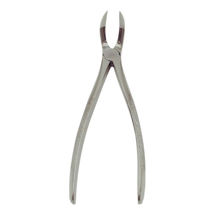 Щипцы с узкими губками для удаления корней зубов верхней челюсти № 51А Surgicon Фото товара Щипцы с узкими губками для удаления корней зубов верхней челюсти № 51А Surgicon