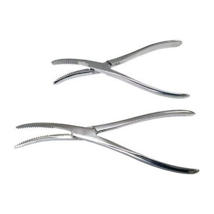 Щипцы секвестральные изогнутые Surgiwell Фото товара Щипцы секвестральные изогнутые Surgiwell