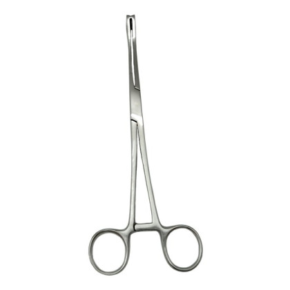 Щипцы-зажимы окончатые для захватывания сосудов 214мм Фото товара Щипцы-зажимы окончатые для захватывания сосудов 214мм