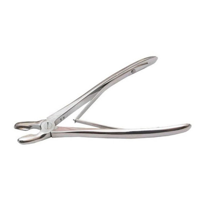 Щипцы-кусачки костные с круглыми губками изогнутые Surgiwell Фото товара Щипцы-кусачки костные с круглыми губками изогнутые Surgiwell
