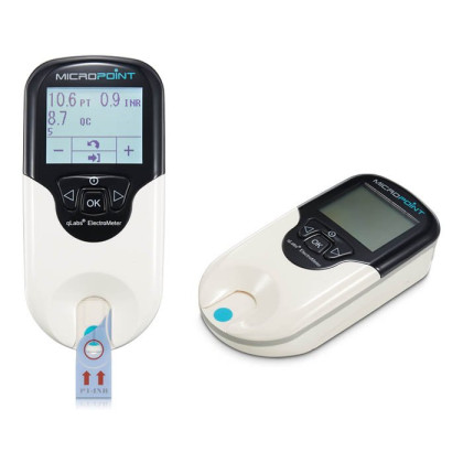 Экспресс-коагулометр портативный qLabs ElectroMeter Plus Фото товара Экспресс-коагулометр портативный qLabs ElectroMeter Plus