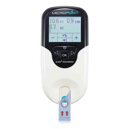 Экспресс-коагулометр портативный qLabs ElectroMeter Plus Фото товара Экспресс-коагулометр портативный qLabs ElectroMeter Plus