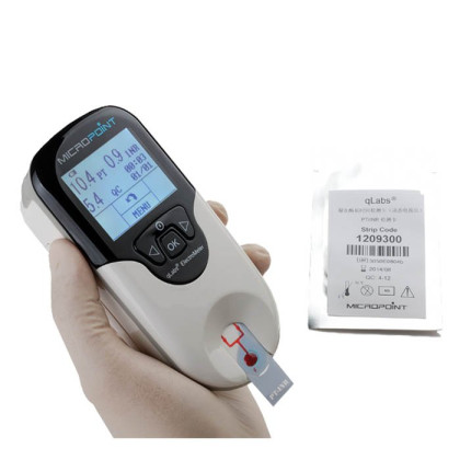 Экспресс-коагулометр портативный qLabs ElectroMeter Plus Фото товара Экспресс-коагулометр портативный qLabs ElectroMeter Plus