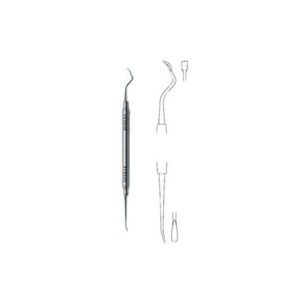 Элеватор периостальный стоматологический, двухсторонний, узкий KLS Martin Фото товара Элеватор периостальный стоматологический, двухсторонний, узкий KLS Martin