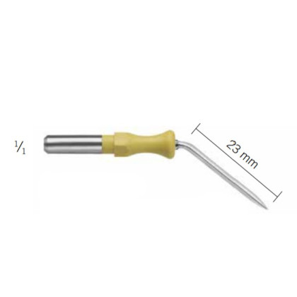 Электрод-ланцет, изогнутый ,изолированный, KLS Martin Фото товара Электрод-ланцет, изогнутый ,изолированный, KLS Martin