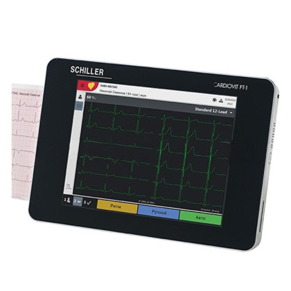Фото товара Электрокардиограф 6/12-канальный Cardiovit FT-1 ETM (программа измерений и интерпретации)