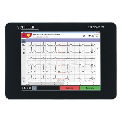 Фото товара Электрокардиограф 6/12-канальный Cardiovit FT-1 ETM (программа измерений и интерпретации)