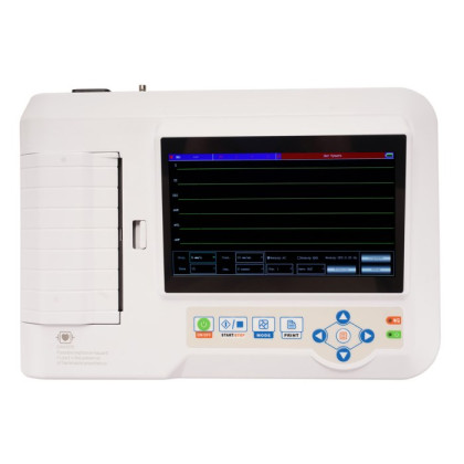 Электрокардиограф ECG600G, ширина бумаги 110 мм Фото товара Электрокардиограф ECG600G, ширина бумаги 110 мм
