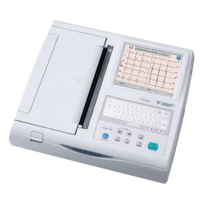 Электрокардиограф Fukuda CardiMax FX-8322R с экраном Фото товара Электрокардиограф Fukuda CardiMax FX-8322R с экраном