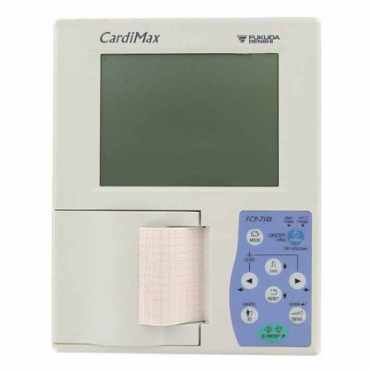 Электрокардиограф Fukuda Denshi FCP-7101 CARDIMAX Фото товара Электрокардиограф Fukuda Denshi FCP-7101 CARDIMAX