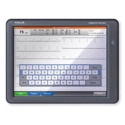 Электрокардиограф Schiller CARDIOVIT MS-2010 с принадлежностями Фото товара Электрокардиограф Schiller CARDIOVIT MS-2010 с принадлежностями