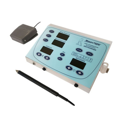 Фото товара Электроэпилятор «МикроТерм» (Флеш) Ручка черная 100 мм